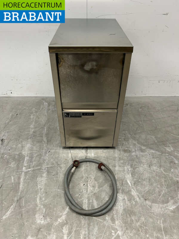 RVS Masterfrost C250 ijsblokjesmachine ijsklontjesmachine 25 kg p/d 230V Horeca