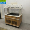 Verrijdbare Saladebuffet Koelvitrine Koelbuffet buffet Gekoeld 230V Horeca - Afbeelding 2