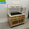 Verrijdbare Koelvitrine Koelbuffet buffet Gekoeld 230V Horeca - Afbeelding 3