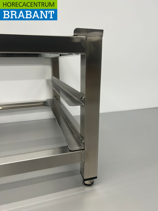 RVS Onderstel voor vaatwasser Premium-line 61 x 61 x 40 cm Horeca - Afbeelding 4