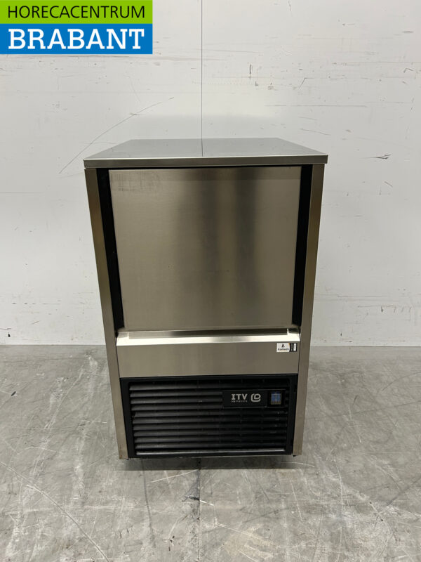 RVS ITV Quasar ijsblokjesmachine ijsklontjesmachine 24 kg p/d 230V Horeca