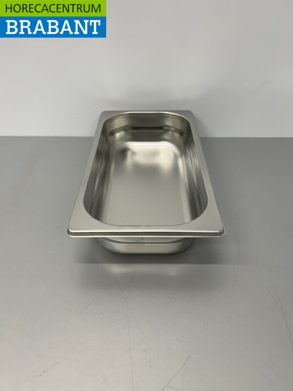 RVS Gastronorm Bak GN Bak 1/3 GN Diepte 65 mm Horeca