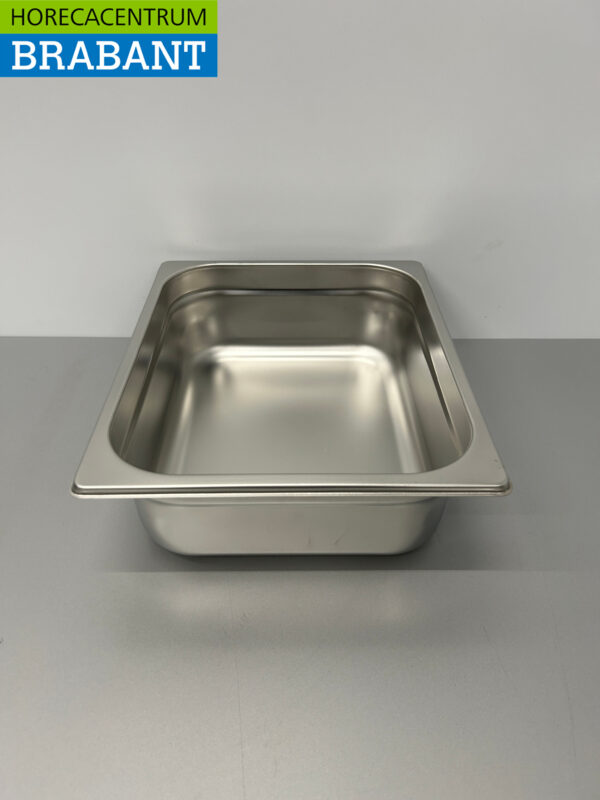 RVS Gastronorm Bak GN Bak 1/2 GN Diepte 100 mm Horeca