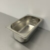 RVS Gastronorm Bak GN Bak 1/4 GN Diepte 100 mm Horeca - Afbeelding 3