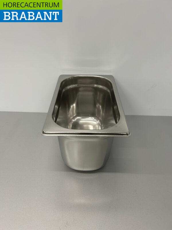 RVS Gastronorm Bak GN Bak 1/4 GN Diepte 150 mm Horeca
