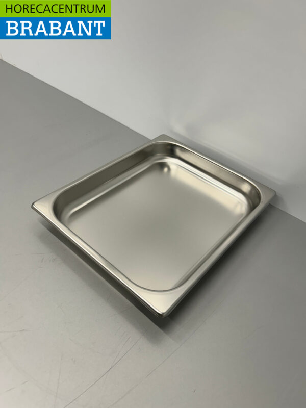 RVS Gastronorm Bak GN Bak 1/2 GN Diepte 40 mm Horeca - Afbeelding 3