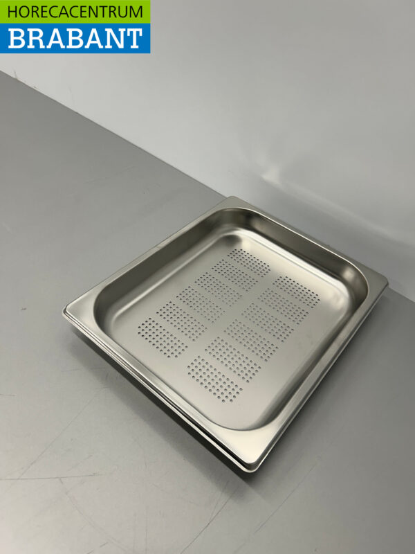 RVS Geperforeerde Gastronorm Bak GN Bak 1/2 GN Diepte 40 mm Horeca - Afbeelding 3