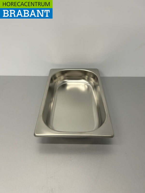 RVS Gastronorm Bak GN Bak 1/4 GN Diepte 40 mm Horeca