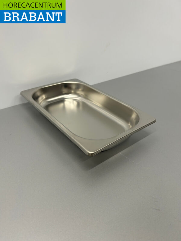 RVS Gastronorm Bak GN Bak 1/4 GN Diepte 40 mm Horeca - Afbeelding 2