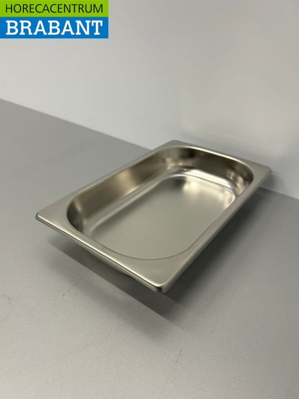 RVS Gastronorm Bak GN Bak 1/4 GN Diepte 40 mm Horeca - Afbeelding 3