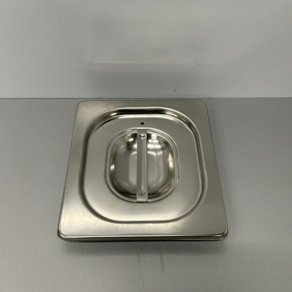 RVS Gastronorm Deksel GN Deksel 1/6 GN Met silicone afdichtrand Horeca