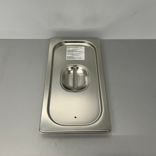 RVS Gastronorm Deksel GN Deksel 1/3 GN Met silicone afdichtrand Horeca
