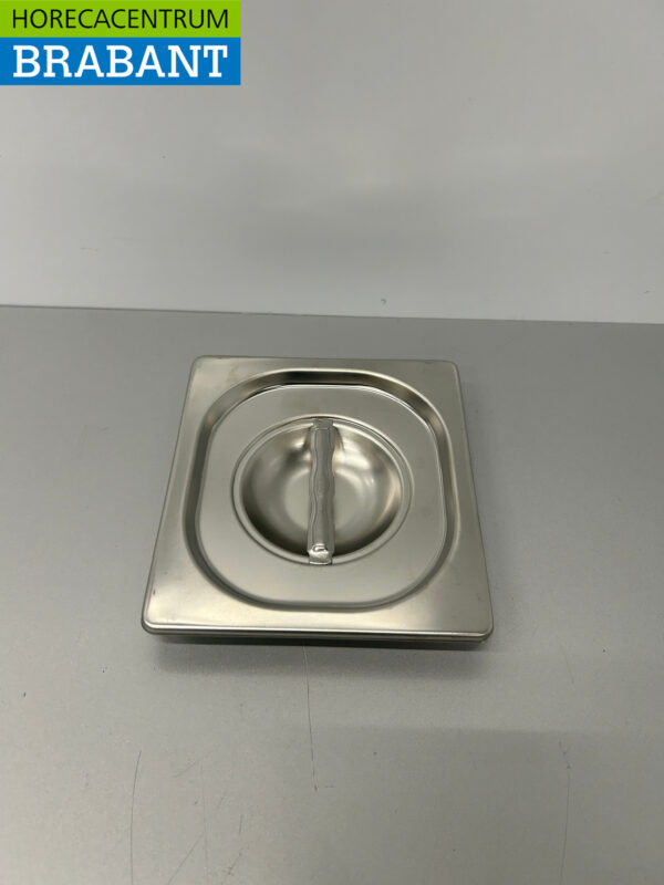 RVS Gastronorm Deksel GN Deksel 1/6 GN Horeca