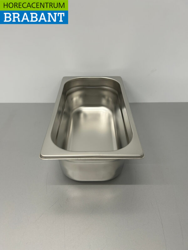 RVS Gastronorm Bak GN Bak 1/3 GN Diepte 100 mm Horeca