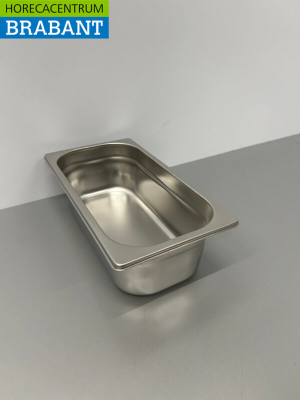 RVS Gastronorm Bak GN Bak 1/3 GN Diepte 100 mm Horeca - Afbeelding 2