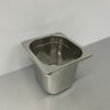 RVS Gastronorm Bak GN Bak 1/6 GN Diepte 150 mm Horeca - Afbeelding 2