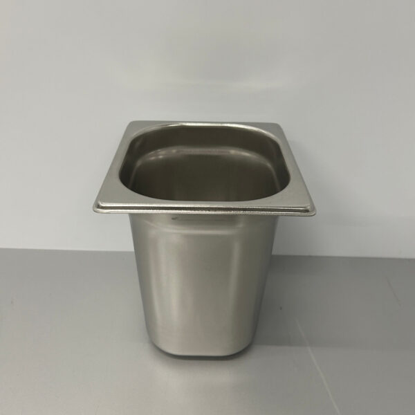 RVS Gastronorm Bak GN Bak 1/6 GN Diepte 200 mm Horeca