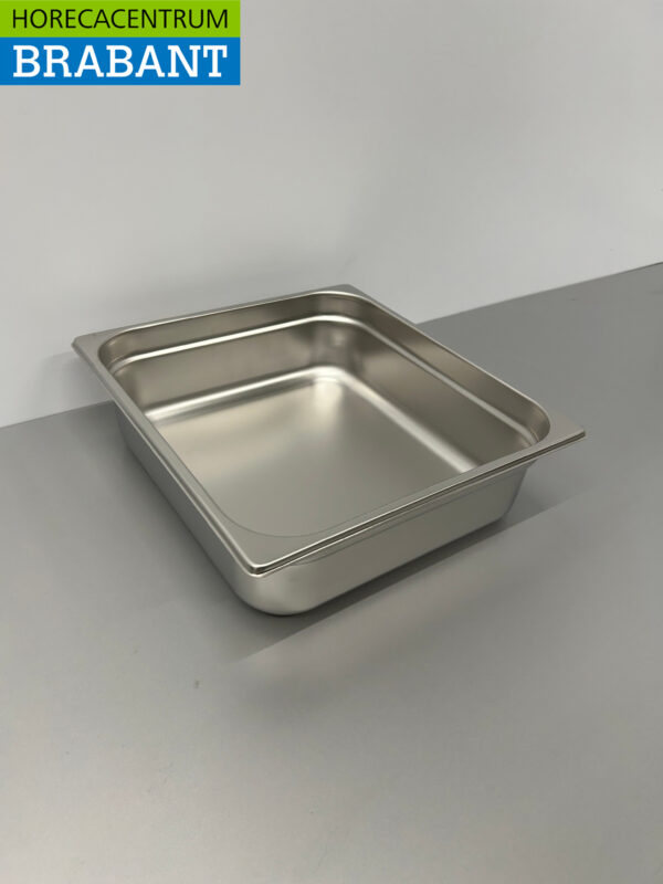 RVS Gastronorm Bak GN Bak 2/3 GN Diepte 100 mm Horeca - Afbeelding 2