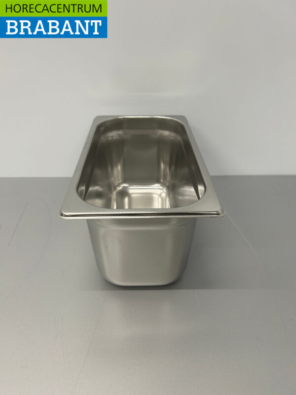 RVS Gastronorm Bak GN Bak 1/3 GN Diepte 150 mm Horeca