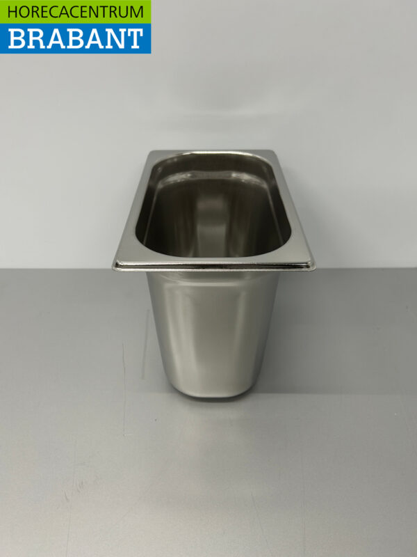 RVS Gastronorm Bak GN Bak 1/4 GN Diepte 200 mm Horeca