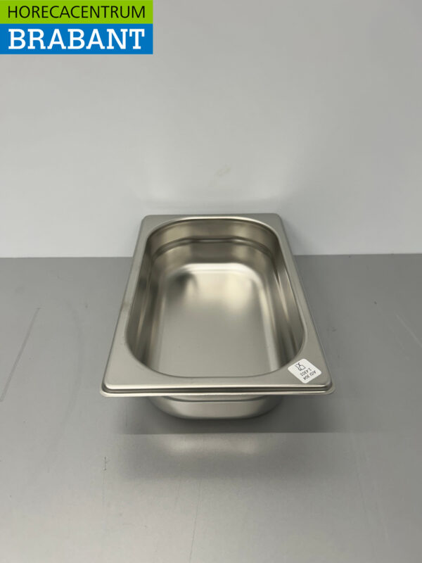 RVS Gastronorm Bak GN Bak 1/4 GN Diepte 65 mm Horeca