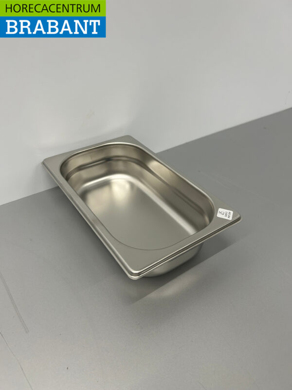 RVS Gastronorm Bak GN Bak 1/4 GN Diepte 65 mm Horeca - Afbeelding 3
