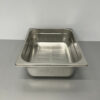 RVS Geperforeerde Gastronorm Bak GN Bak 1/2 GN Diepte 100 mm Horeca