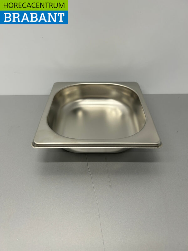 RVS Gastronorm Bak GN Bak 1/6 GN Diepte 40 mm Horeca