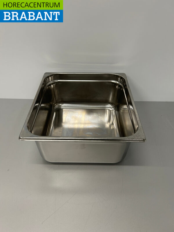 RVS Gastronorm Bak GN Bak 2/3 GN Diepte 150 mm Horeca