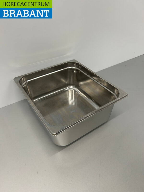 RVS Gastronorm Bak GN Bak 2/3 GN Diepte 150 mm Horeca - Afbeelding 2