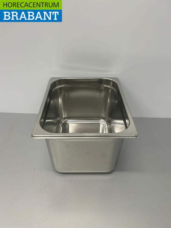 RVS Gastronorm Bak GN Bak 1/2 GN Diepte 200 mm Horeca