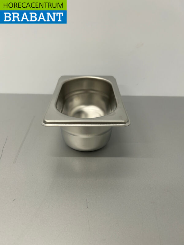 RVS Gastronorm Bak GN Bak 1/9 GN Diepte 65 mm Horeca