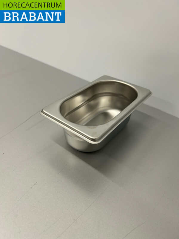 RVS Gastronorm Bak GN Bak 1/9 GN Diepte 65 mm Horeca - Afbeelding 3