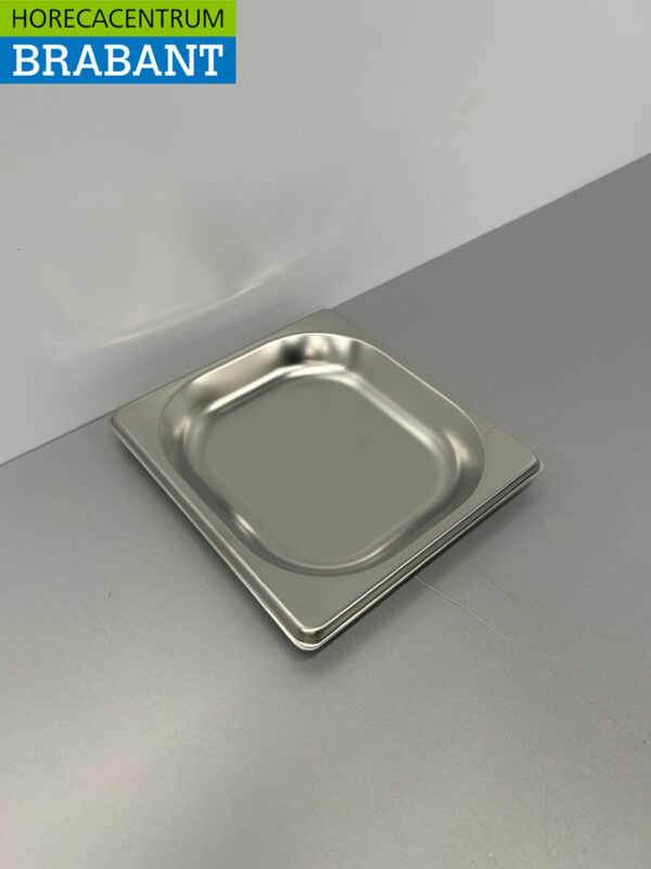 RVS Gastronorm Bak GN Bak 1/6 GN Diepte 20 mm Horeca - Afbeelding 2