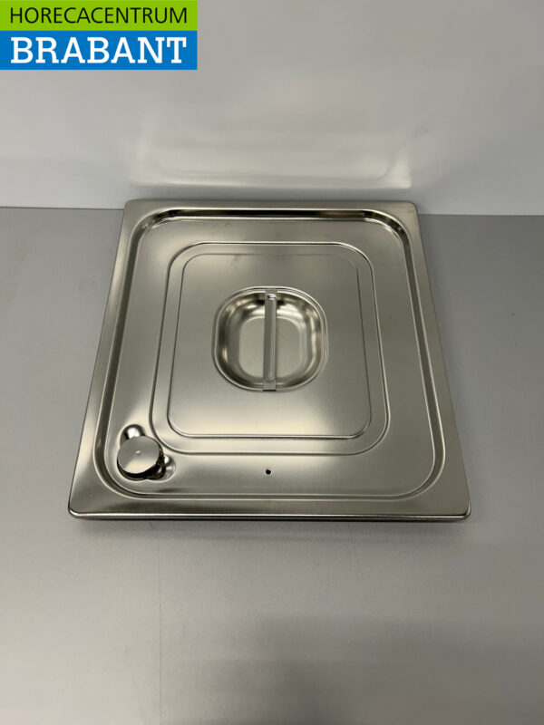 RVS Gastronorm Deksel GN Deksel 2/3 GN Met silicone afdichtrand Horeca