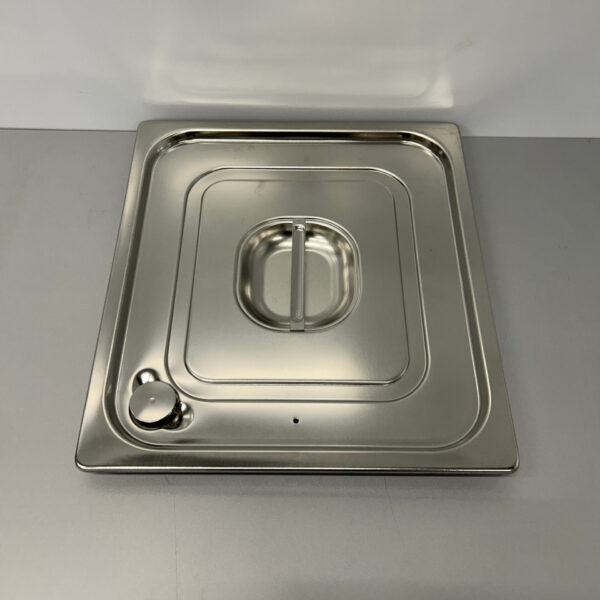 RVS Gastronorm Deksel GN Deksel 2/3 GN Met silicone afdichtrand Horeca