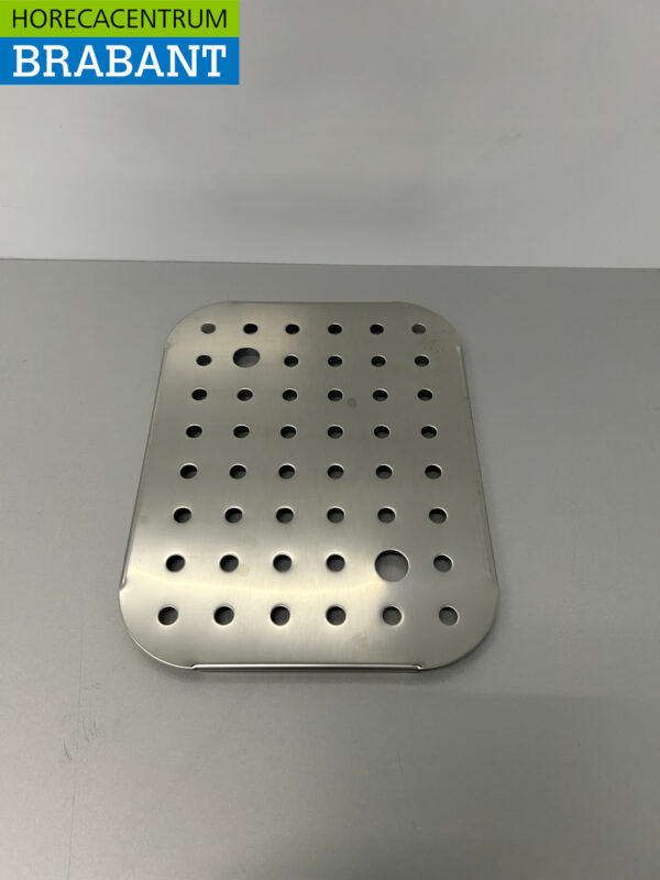 RVS Gastronorm GN Lekrooster Lekblad 1/2 GN Horeca