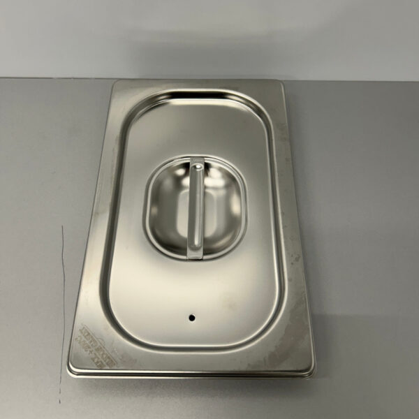 RVS Gastronorm Deksel GN Deksel 1/4 GN Met silicone afdichtrand Horeca