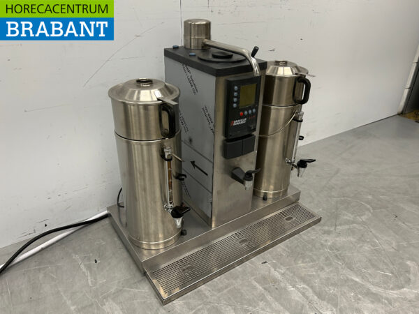 RVS Bravilor Bonamat Dubbele Koffiemachine Koffie 2 x 5 Liter 400V Horeca - Afbeelding 3