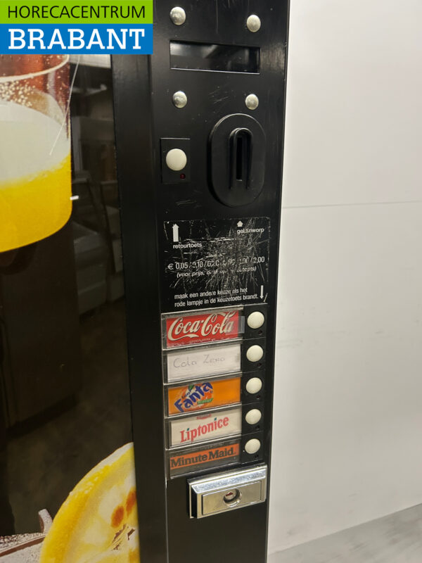 Vendo Blikjesautomaat Vendingautomaat 5 rijen 230V Winkel - Afbeelding 4