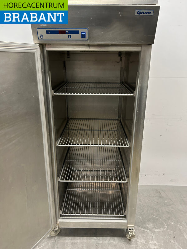 RVS Gram Koelkast koeling 600 liter 230V Horeca - Afbeelding 4