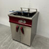 RVS Hegro Tornado Friteuse Frituur 24 liter GAS + 230V Horeca - Afbeelding 2