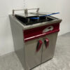 RVS Hegro Tornado Friteuse Frituur 24 liter GAS + 230V Horeca - Afbeelding 3