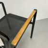 Best Freizeitmöbel Terras set eettafel met 6 stoelen Antraciet Teakhout Horeca - Afbeelding 12