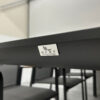 Best Freizeitmöbel Terras set eettafel met 6 stoelen Antraciet Teakhout Horeca - Afbeelding 7