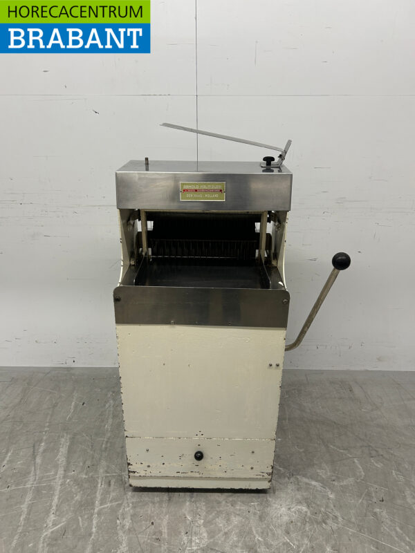 Verrijdbare Kalmeijer broodsnijmachine 10 mm 400V Horeca