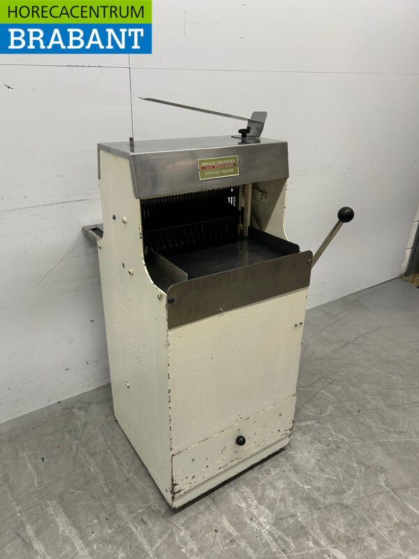 Verrijdbare Kalmeijer broodsnijmachine 10 mm 400V Horeca - Afbeelding 3