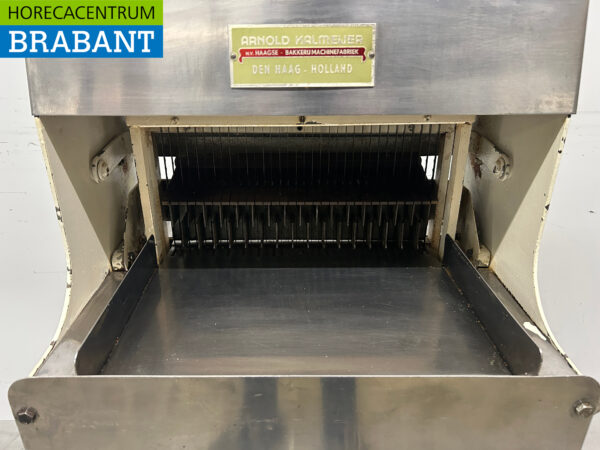 Verrijdbare Kalmeijer broodsnijmachine 10 mm 400V Horeca - Afbeelding 4