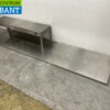 RVS Werkblad Blad met Warmtebrug 320 x 75 cm 230V Horeca - Afbeelding 2