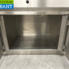 RVS Kiremko Fado Baklijn Elektrische spiegelbakplaat / bakplaat, Dubbele friteuse, Bain Marie en 2 pits fornuis 275 cm 230V + Aardgas Horeca - Afbeelding 8